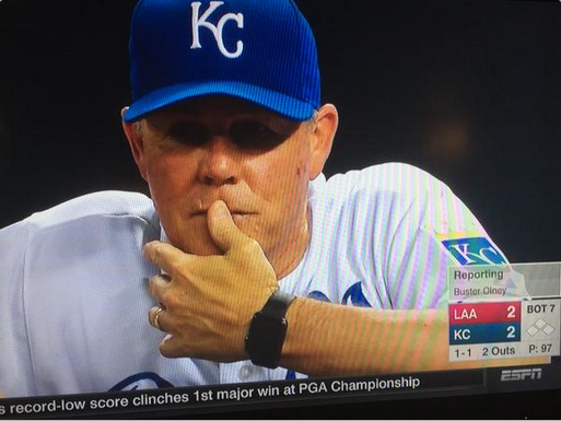 Ned Yost Apple Watch