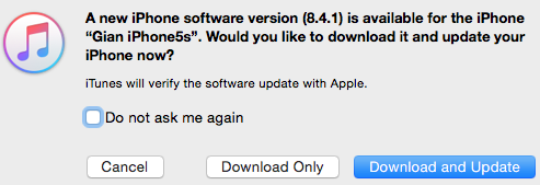 iOS 8.4.1 Update